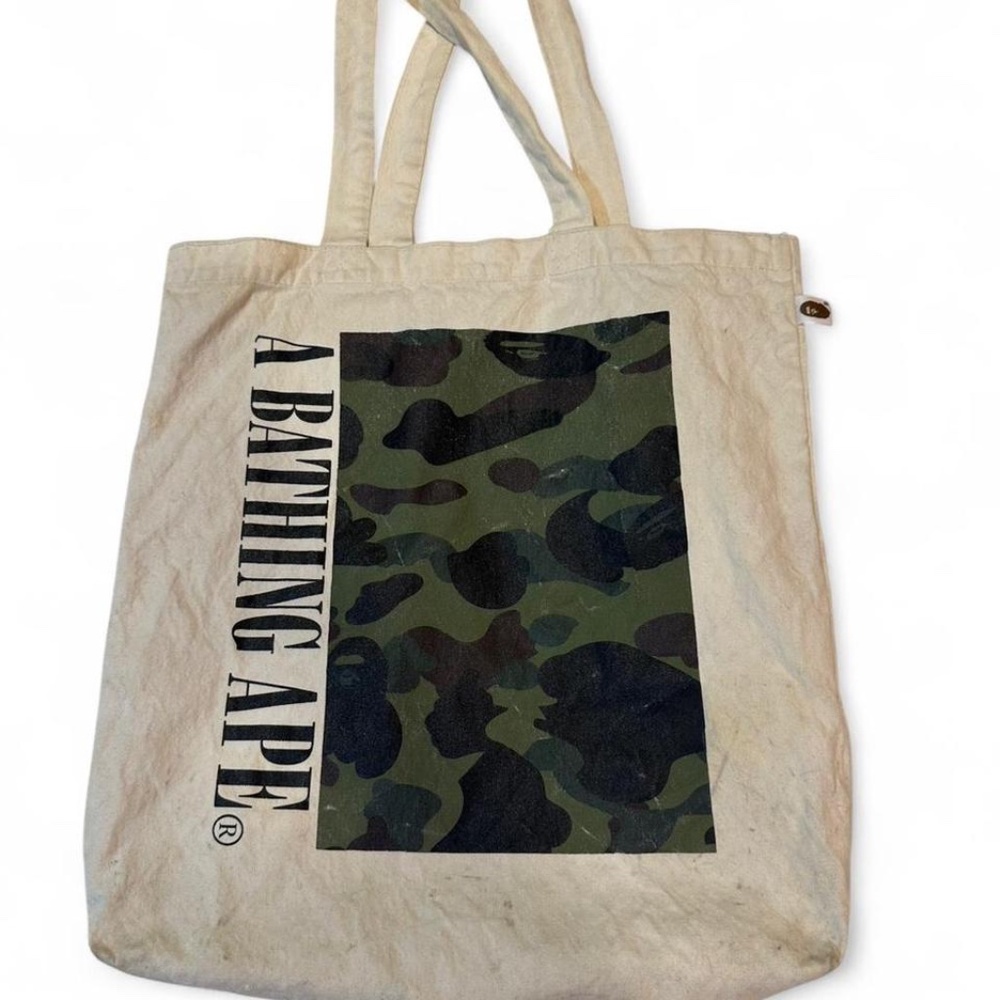 BAPE Camo tote bag